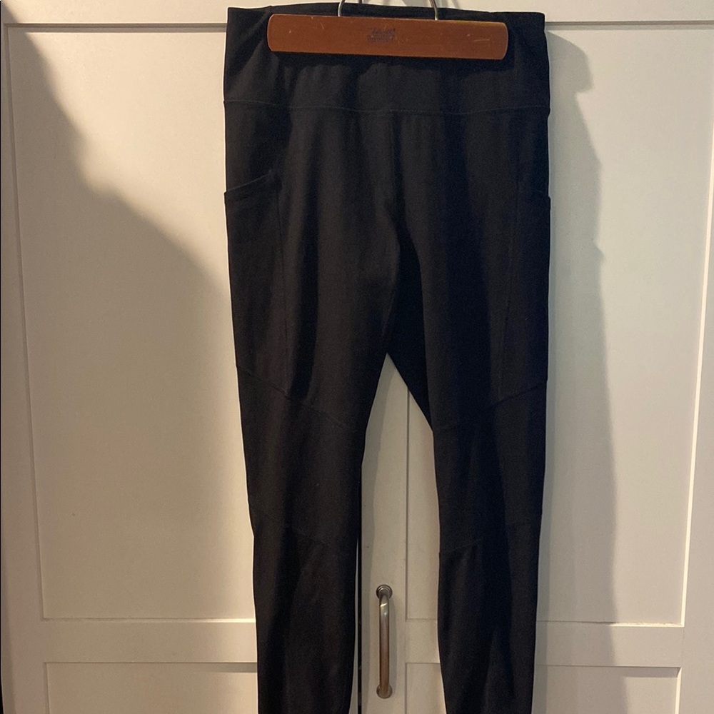 Black High-Waisted Leggings